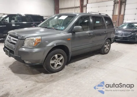 2007 Honda Pilot Ex-L из США, поврежденный, VIN 2HKYF18737H506749
